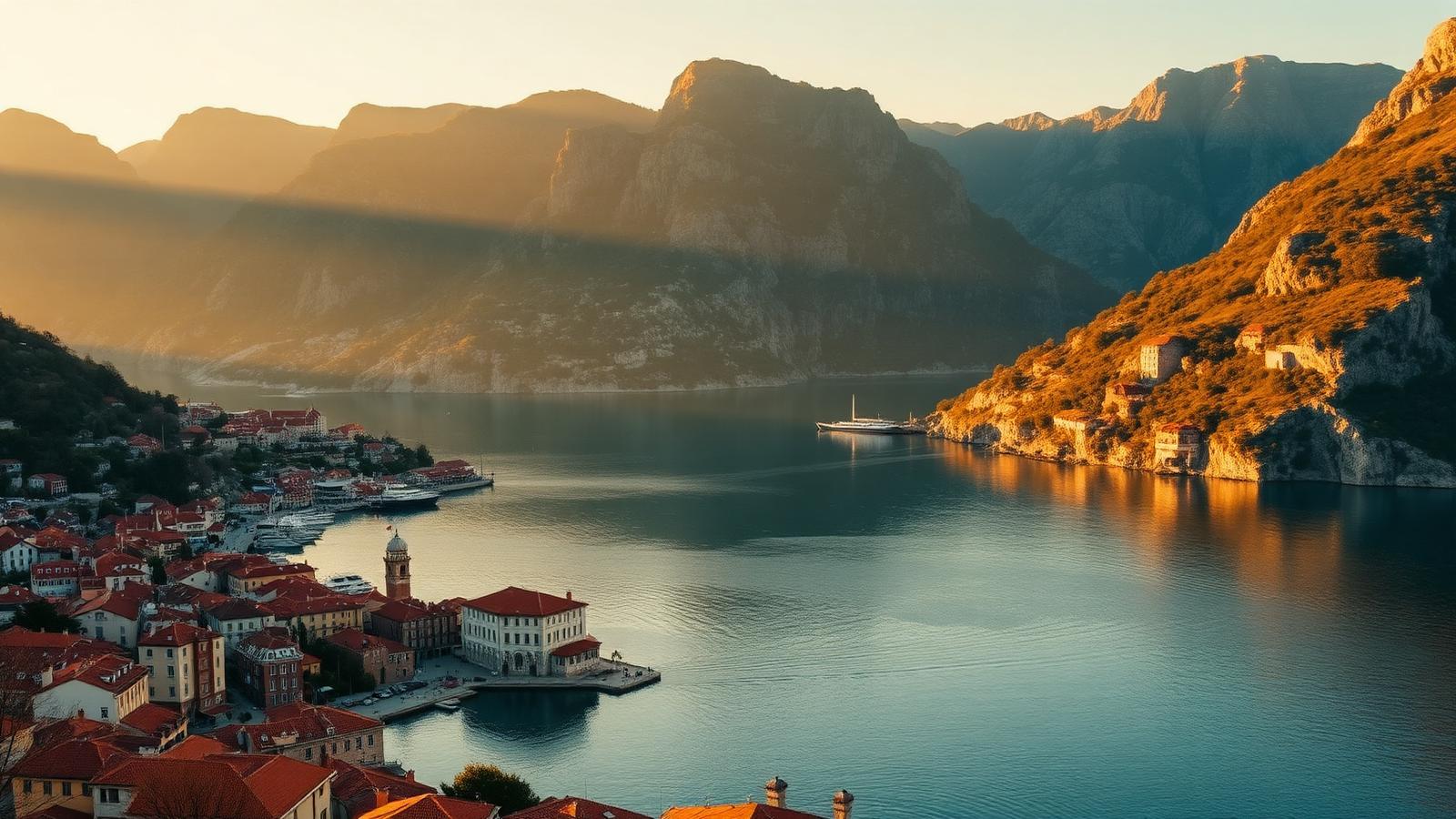 Vy från Montenegro